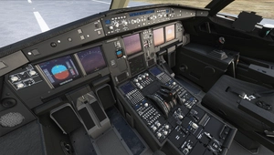 A320NX FBW (Black Cockpit / Blue Lighting) thumbnail 4