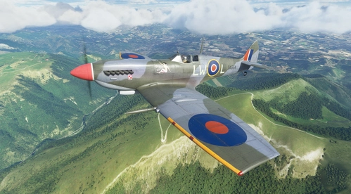 Supermarine Spitfire Mk.IX No 318 (Gdanski) Sqn LW-L "Why Not?"