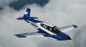 Mooney M20R Ovation - NEW Jagged style [8k] - 2 Versions (Blue / Red) thumbnail 5