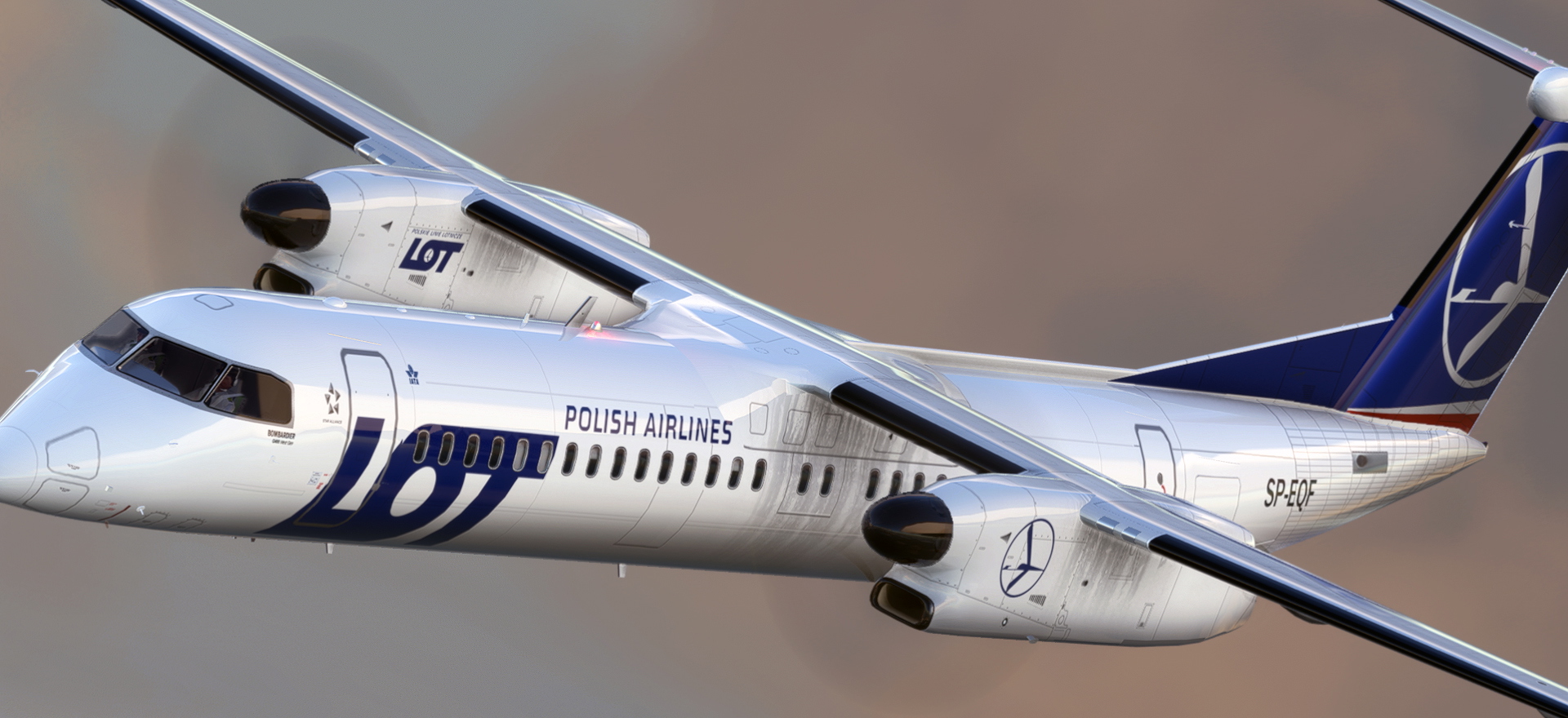 Dash8-Q400 "LOT" - Image 1