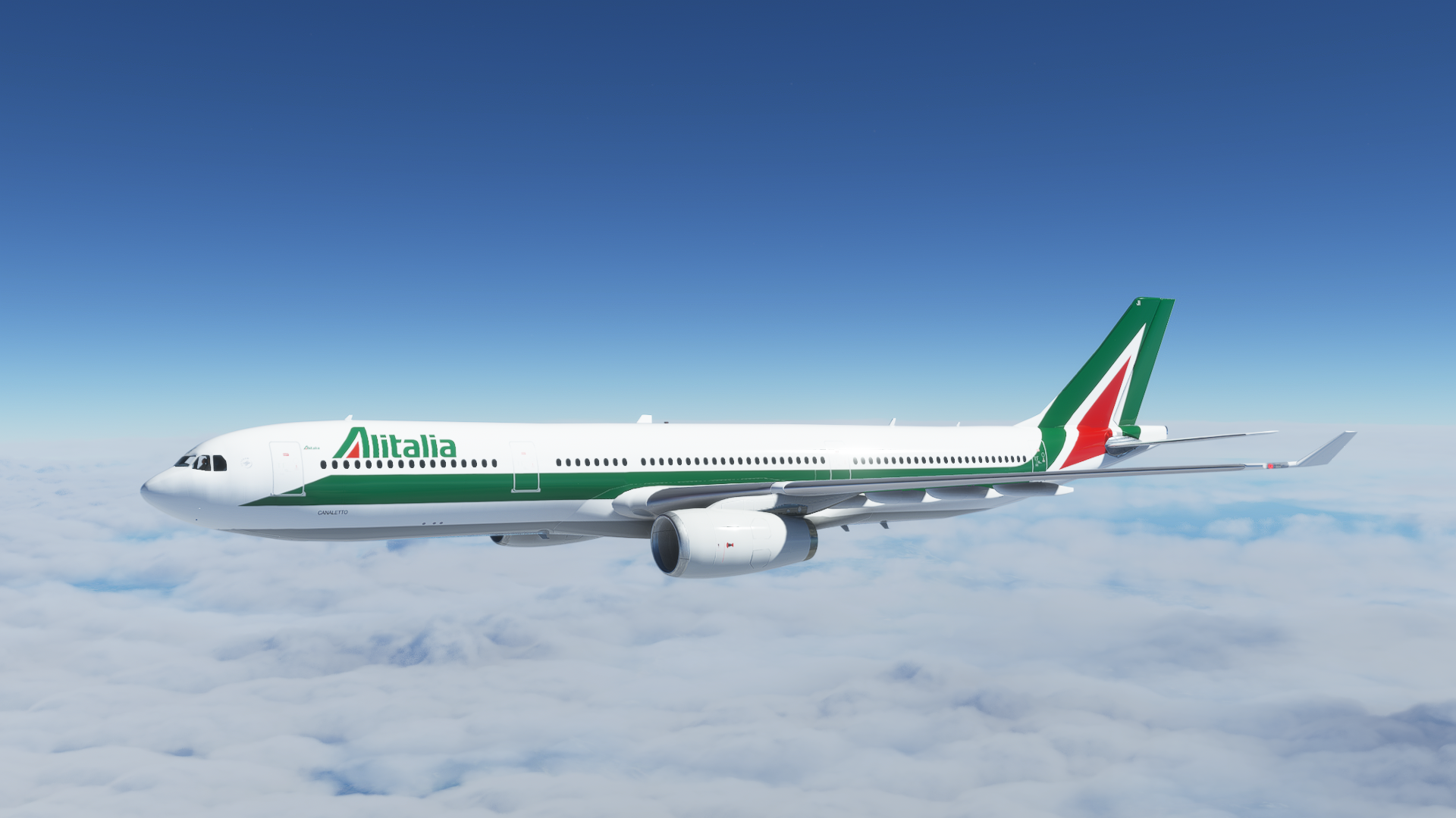 Alitalia Old Livery A330 - 8K - Image 1