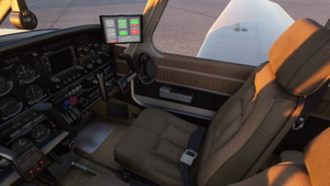 JustFlight Piper PA28R Arrow III - Clean Beige Interior thumbnail 4