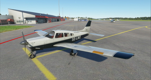 JustFlight PA28R Arrow III - SE-LMZ