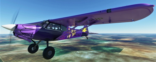 NC76 Xcub Wacky Races Livery