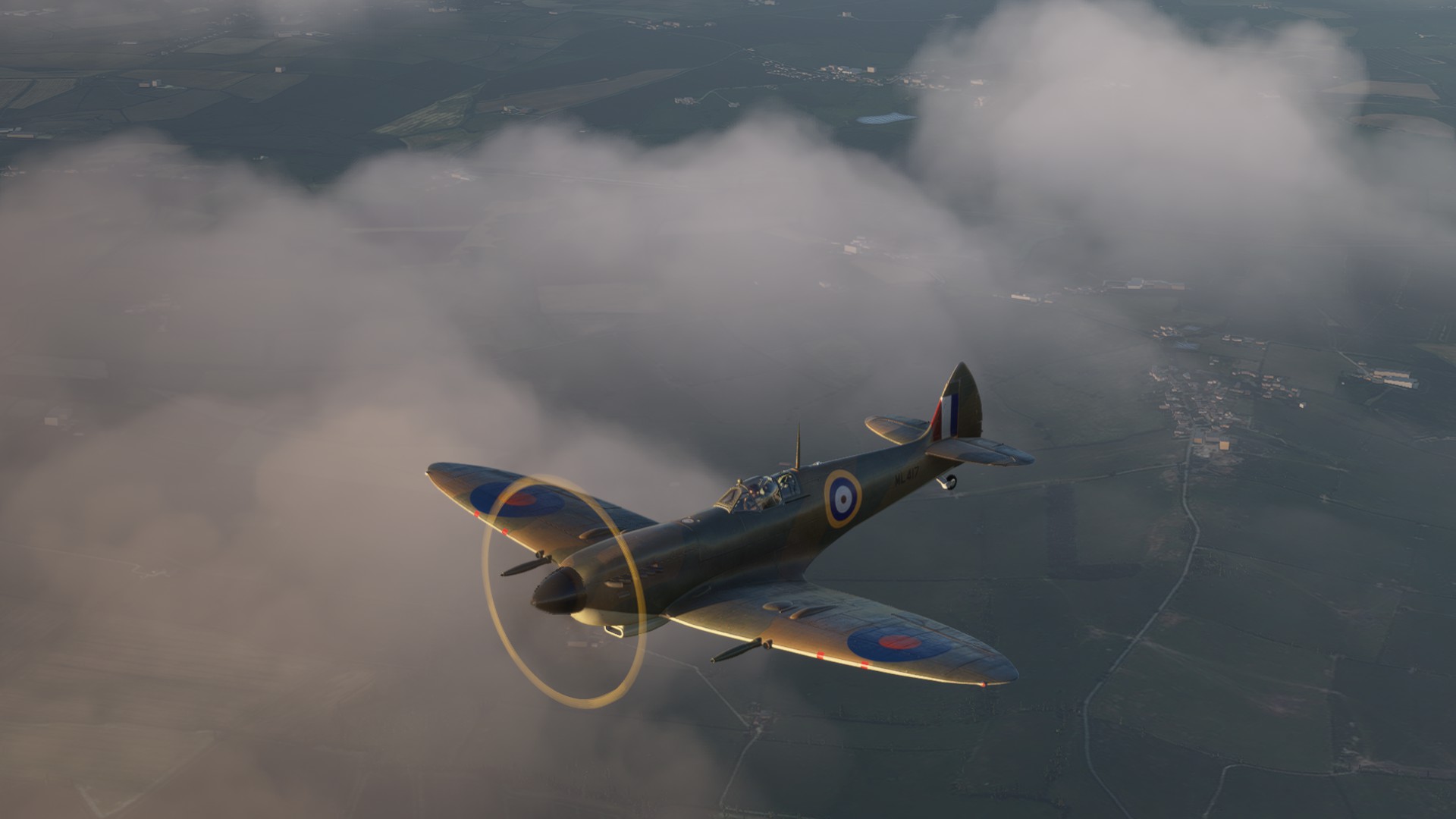 Flying Irons Spitfire IXc ML417 'A Piece of Cake' - Image 1