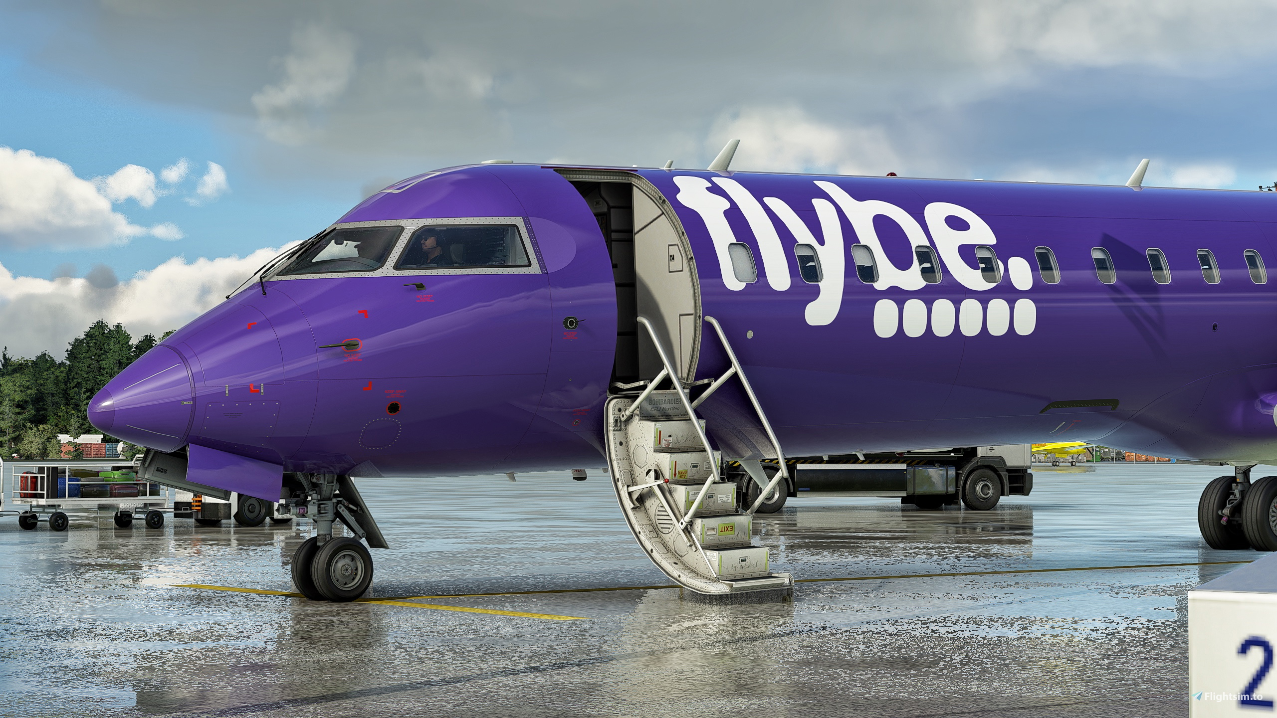 Aerosoft CRJ-700 Flybe - Image 1