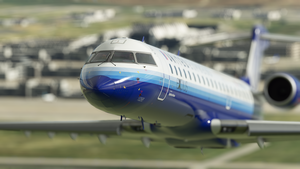 Aerosoft CRJ-700 United Express "Blue Tulip" Skywest thumbnail 8