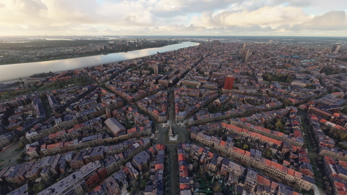 Antwerp City in Belgium