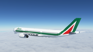 Alitalia Old Livery A330 - 8K thumbnail 2