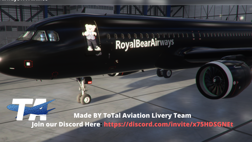 Royal Bear A320 neo  Livery ( 4K ) 