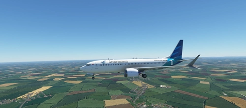 Bredok3D 737-M | Garuda Indonesia Livery