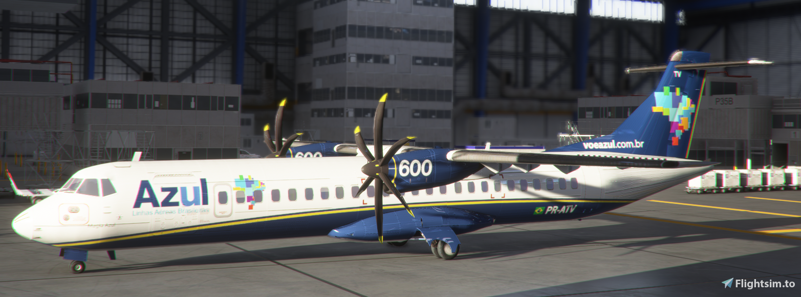 Azul Linhas Aéreas PR-ATV ATR 72-600 - Image 1