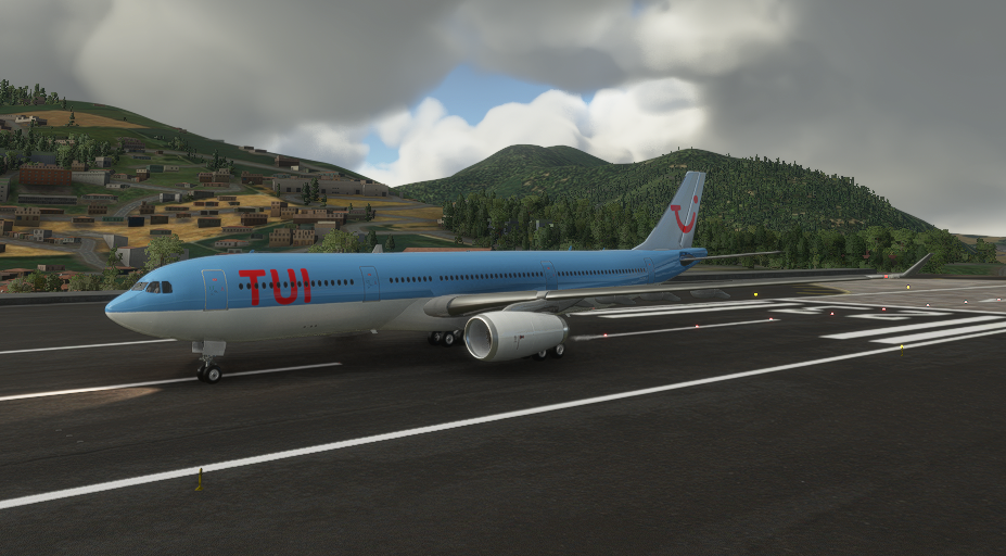 TUI Retro Fictional A330 4k - Image 1