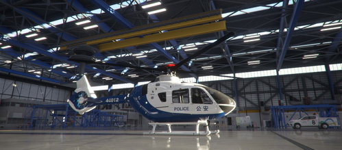 H135 China Police