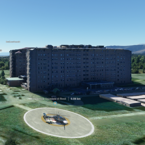 Elisuperficie Ospedale di Rivoli