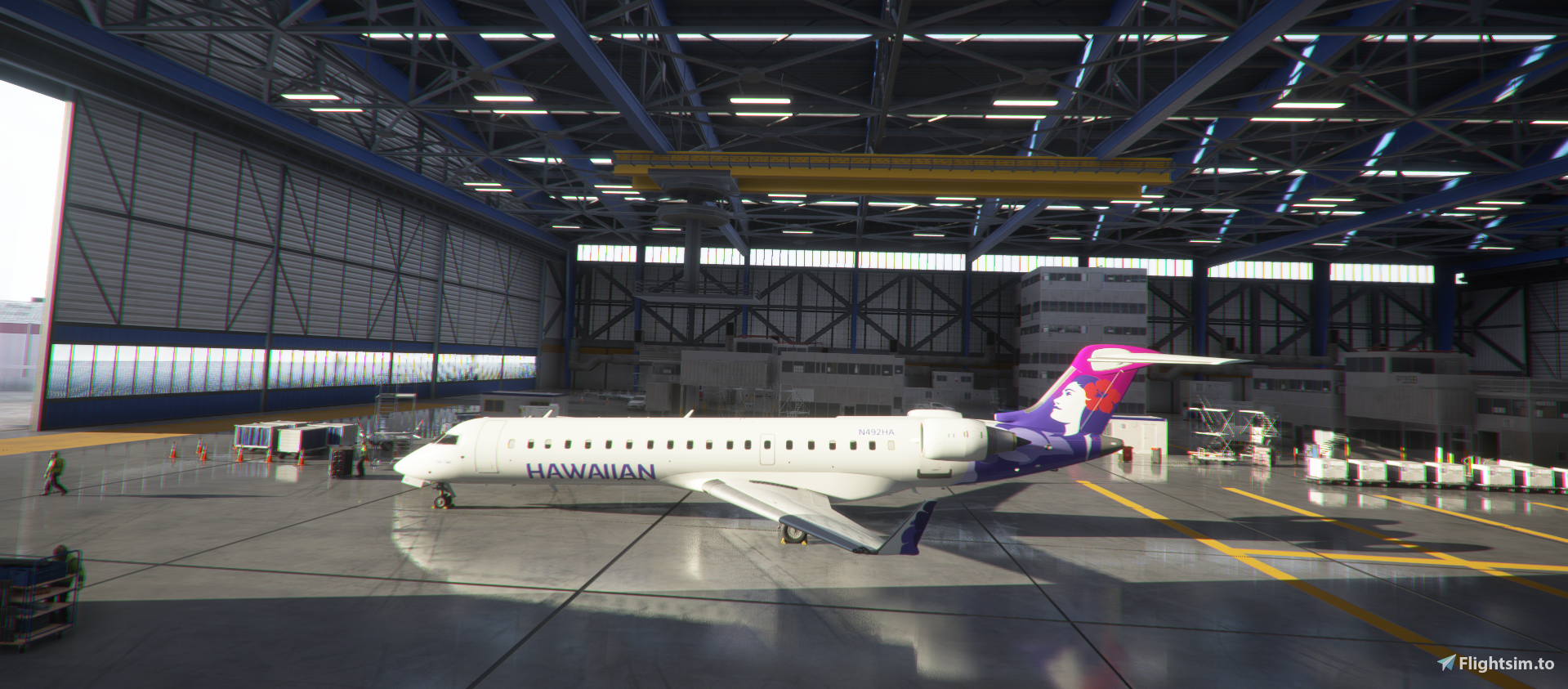 Aerosoft CRJ700 HAWAIIAN (Fictional, based on 717 and 767) - Image 1