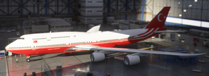  Boeing 747-8 BBJ Turkish Government (4k) - no mirroring thumbnail 2