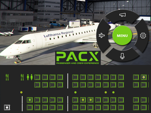CRJ-700 Lufthansa Cabin Layout for PACX