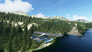 Imogene Lake seaplane and GA base, Idaho  thumbnail 3