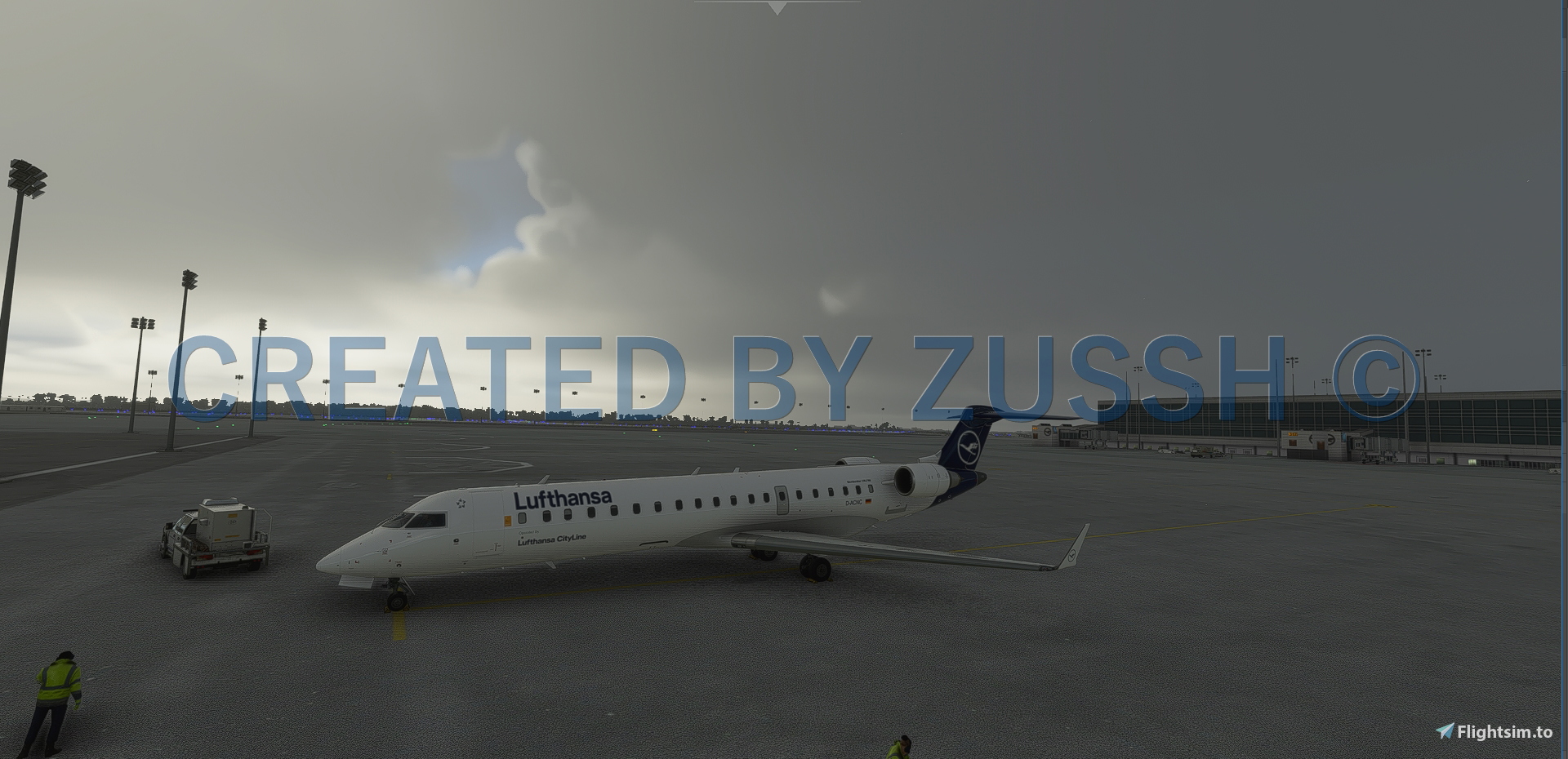 *4K* CRJ 700 Lufthansa (D-ACNC) <with interior & EFB mod> - Image 1