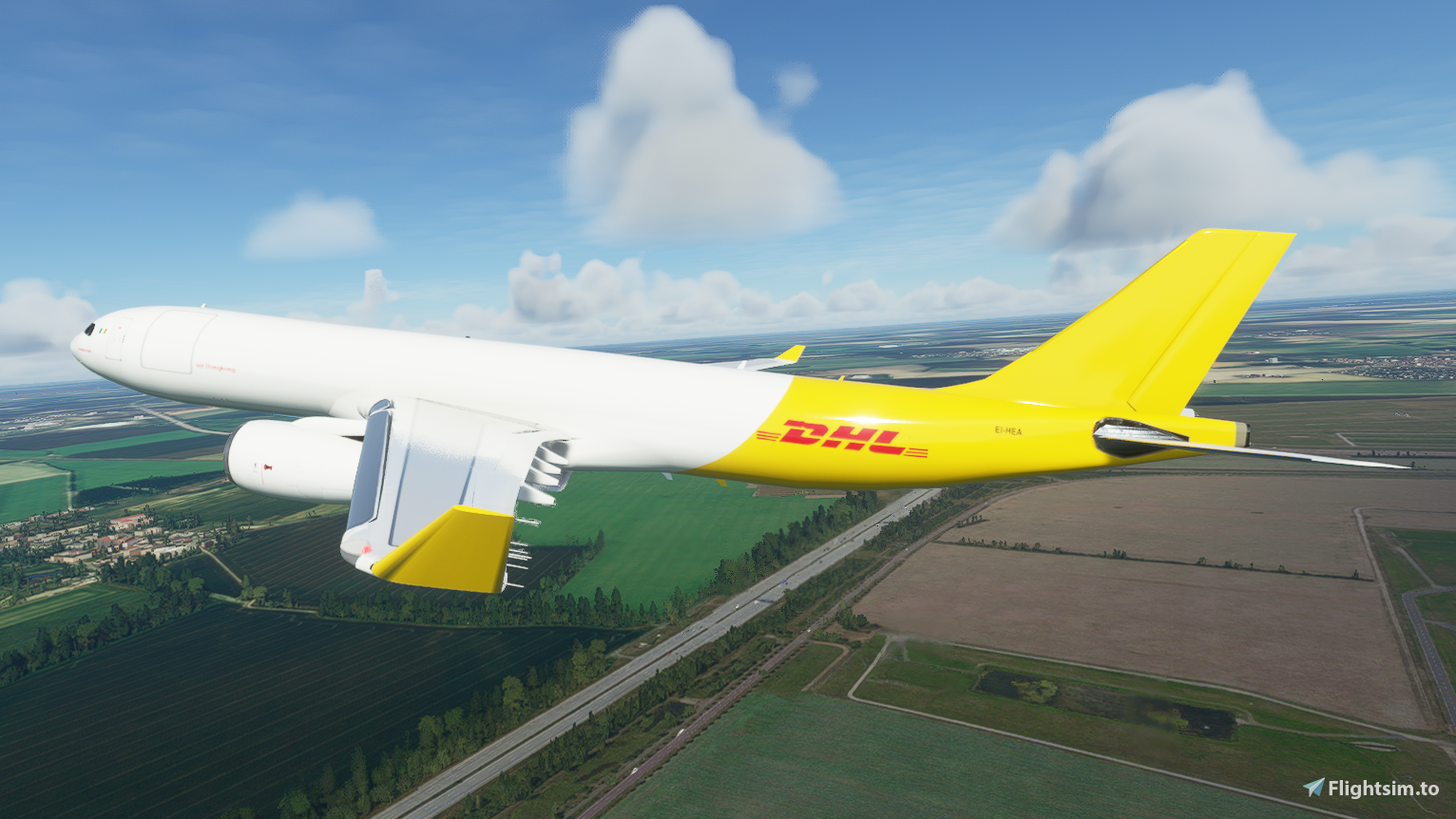 DHL A330-300 EI-HEA - Image 1