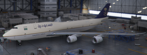  Boeing 747-8F Saudia Cargo (4k) - no logo mirroring thumbnail 3