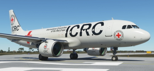 Asobo_A320_NEO Red Cross (ICRC)