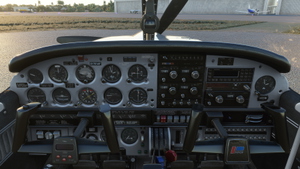 JustFlight Piper PA28R Arrow III - Clean Blue Interior thumbnail 1