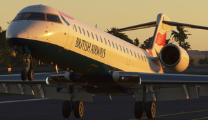 British Airways/Maersk Air Livery | Aerosoft CRJ-550 [8K] thumbnail 2