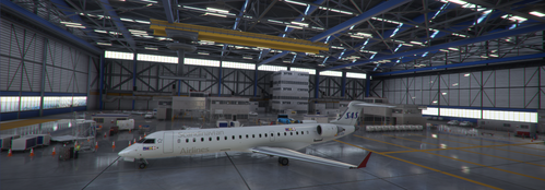Aerosoft CRJ700 SAS (EC-JZV, Air Nostrum)