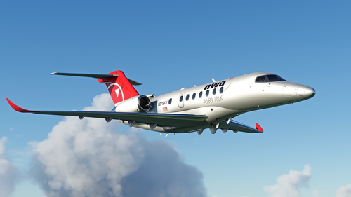 NWA (Northwest/Pinnacle Airlines) [8K] - Citation Longitude