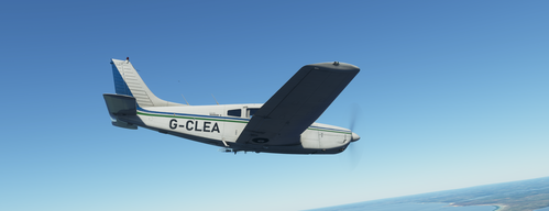 JustFlight PA28R Arrow III G-CLEA