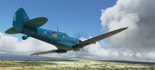 Spitfire Mk IXc FlyingIron 5Y-KKY Ngong