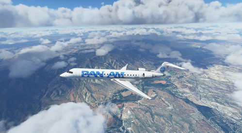 Bombardier CRJ700 Pan Am