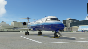 Aerosoft CRJ-700 United Express "Blue Tulip" Skywest thumbnail 5