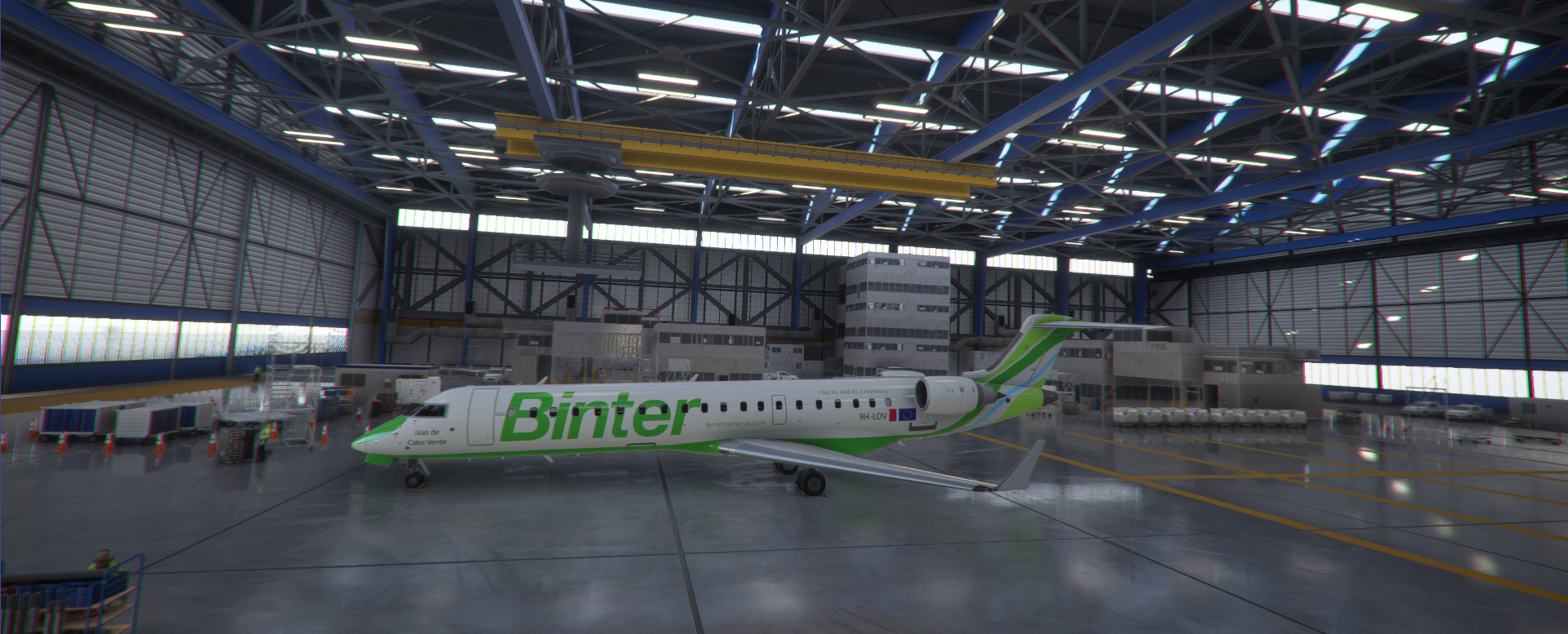 Aerosoft CRJ700 Binter Canarias (9H-LOV, Air Nostrum) - Image 1