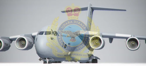 UKMIL C-17 Globemaster TUDM Royal Malaysia Air Force Livery 