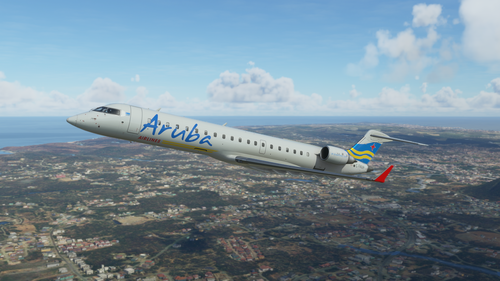 Air Aruba CRJ 550 - 8K