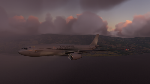 Royal Air Force A330 MRTT 4k