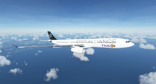 Airbus A330-300 Star Alliance - Thai Airways Livery