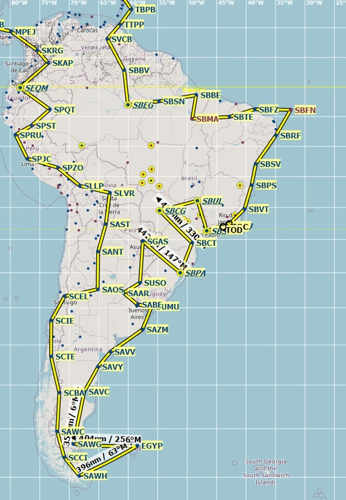 Discover 05 continents - Around the world in 130 stages