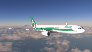 Alitalia Old Livery A330 - 8K thumbnail 4