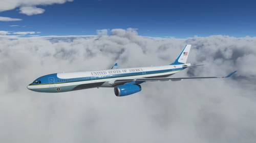 Air Force One Fictinal A330 ! - 8K