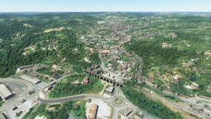 Sarlat: cathedral, viaduct and nearby castles thumbnail 1