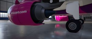 [A32NX]Airbus A320 NEO Wizzair Old Livery thumbnail 8