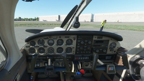 JustFlight Piper PA28R Arrow III - Clean Beige Interior