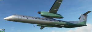 WIDEROE LIVERY for Rikooo Bombardier DH DASH8 -Q400 thumbnail 4