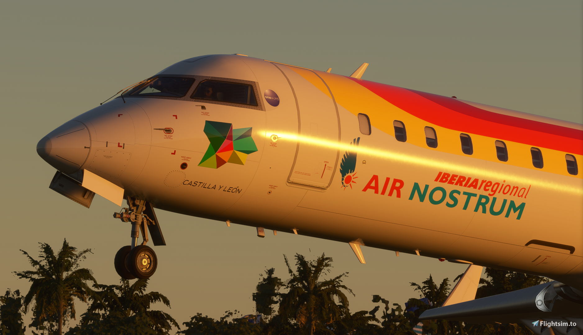 Air Nostrum Livery Pack | Aerosoft CRJ-700 [8K] - Image 1