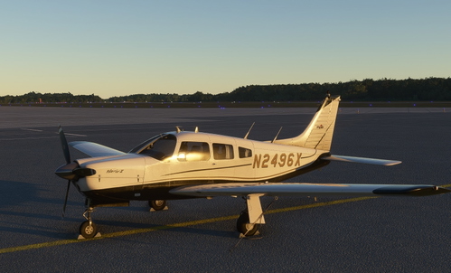 JF Piper Arrow III N2496X