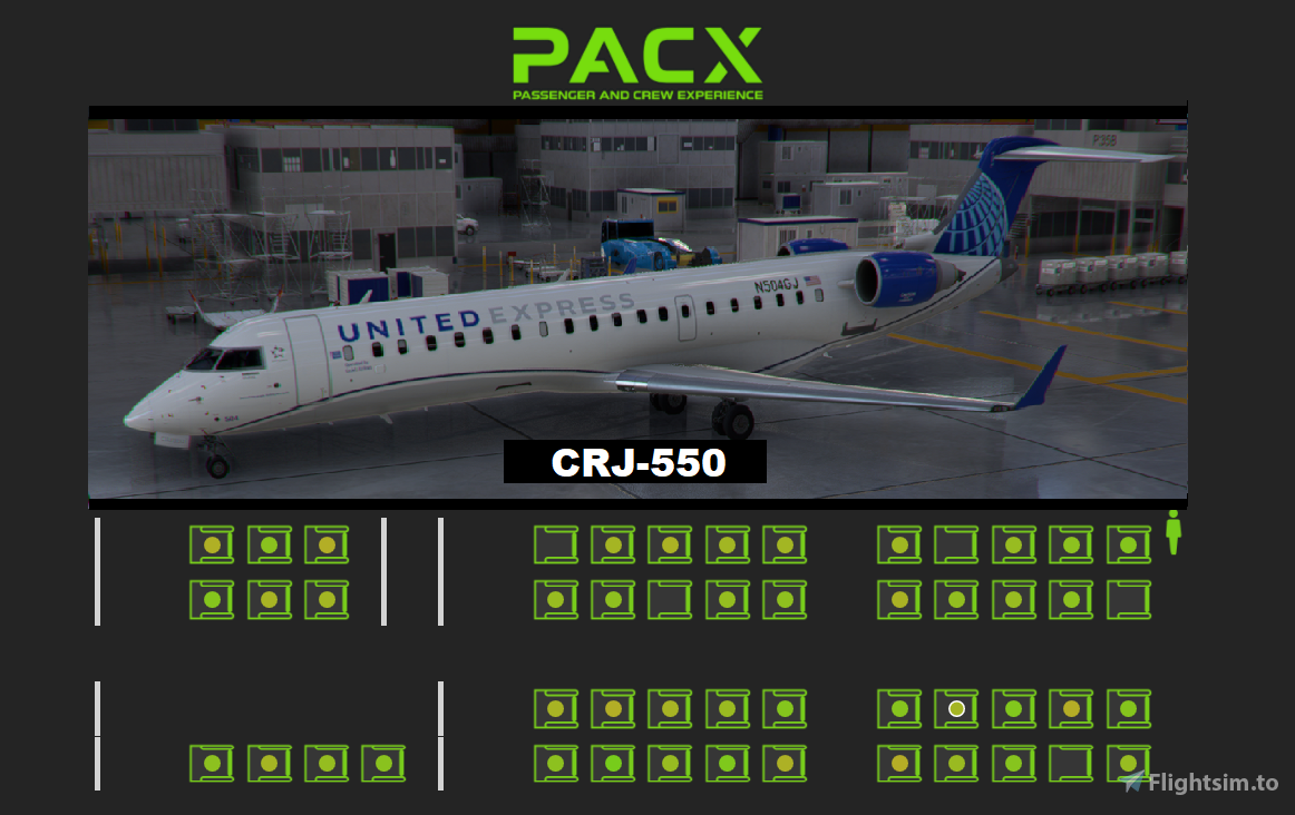 freeware crj with passenger cabin fsx